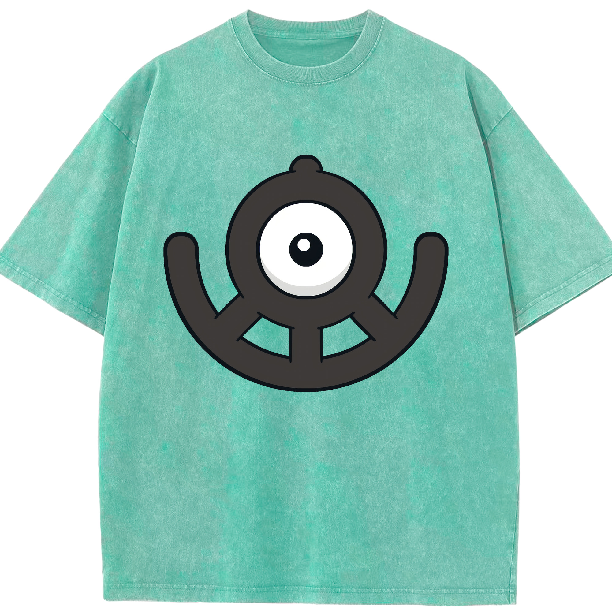 （画像用） ポケットモンスター Pokémon 綿100% ヴィンテージ風 半袖Tシャツ（フロントプリント）